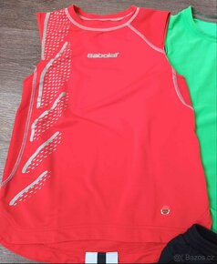 Dětské tenisové oblečení Babolat a Nike vel. 128/140 - 2