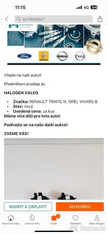 Mlhovka nová na Vivaro B , Traffic lll - 2