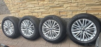 Sada Alu kol 5x112 R17, celoroční pneu - 2