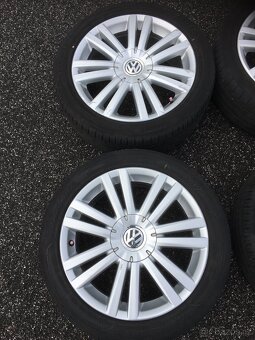 Originál sada Alu kol VW 225/45/17 včetně pneu - 2
