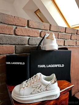 Karl Lagerfeld vel.35 a 37 nové včetně krabice - 2