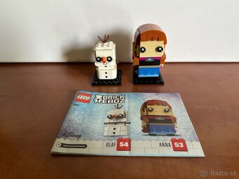 Lego Frozen 41618 kompletné s návodom Anna a Olaf brickheadz - 2
