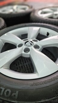 Prodám originální alu disky 15" škoda 185/60 R15, 5x100 - 2