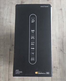 Dell Alienware AW2724HF, 360hz - 2