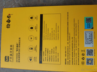 Voděodolný reproduktor W-King S19 TWS outdoor s Bluetooth - 2