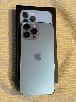 iPhone 13 Pro Max Sierra Blue BATERIE 100% TOP - 2