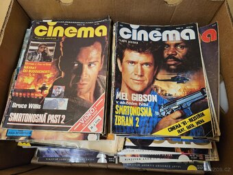 Retro filmové časopisy Cinema z devadesátek - 2