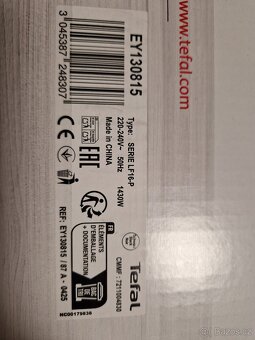 Horkovzdusna friteza TEFAL Easy Fry - Zcela nova a nepouzita - 2