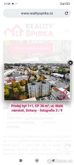 Pronájem bytu 1+1 - 2