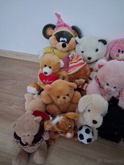 Prodám 17ks plyšáků Top stav - 2