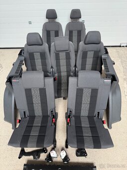 Sedačky Volkswagen Touran 7 míst - 2