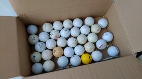 Golfové míčky mix - krabice 35ks - 2