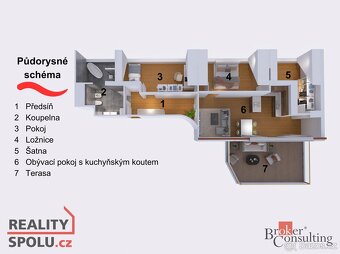 Prodej, byty/3+kk, 113.5 m2, Heydukova 1220/16, Libeň, 18000 - 2