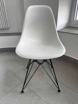 4 designové jídelní židle Vitra DSR - 2
