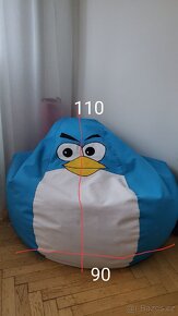 Dětský vak Angry Bird modrý
- 2