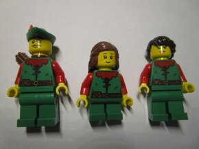 Lego figurky castle lesní zbojník forestman štít - 2