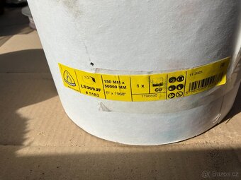 Brusné pásy - plátno + výseky na 430mm na brusku Klingspor - 2