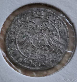 Ferdinand I. - 1 krejcar 1561 - velmi vzácný - 2