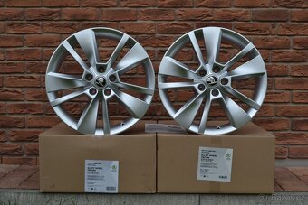 5×112 R18 Hliníkové disky Originál Škoda Kodiaq Model Triton - 2
