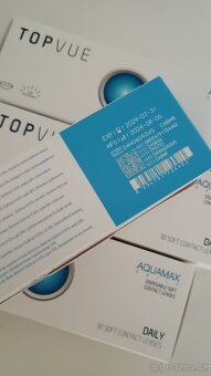 Kontaktní čočky Topvue Aquamax daily -4.25 - 2