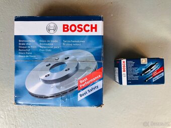 Brzdové destičky Bosch + brzdové kotouče Bosch - 2