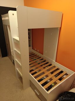 Dětská palanda 90 x 200 s úložným prostorem - 2