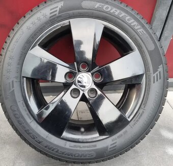15" -HEZKÁ ČERNÁ ZIMNÍ ALU-KOLA 5x100 RAPID+FÁBIA - 2