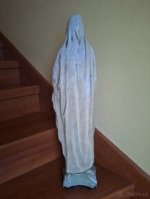 Panna Marie Lurdská, soška z roku 1912, výška 66,8 cm - 2
