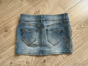 Riflová sukně OODJI vel 40 - 2