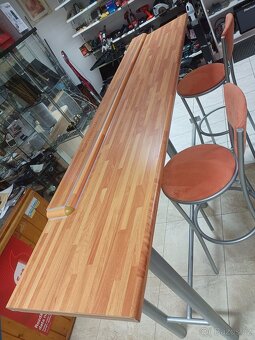 Barový stůl, 2 barové židle, ruční práce na míru - 2