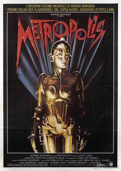 Obraz - rám s paspartou a filmový plakát Metropolis - 2