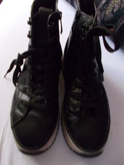 PĚKNÉ KOTNÍKOVE BOTY TAMARIS V.38 TOP STAV - 2