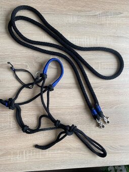 Provazová jezdecká ohlávka COB - 2