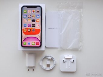 Apple iPhone 11 64GB Bílý - ZÁRUKA 12 MĚSÍCŮ - 100% BATERIE - 2