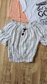 3x dívčí triko, vel. 158/164 - 2
