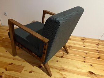 Křeslo modré Kemer, Sconto nábytek - 2