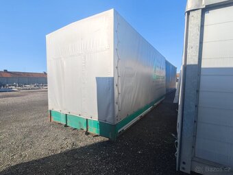 Valníková nástavba - 620 cm bočnice + plachta - 2