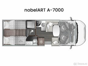 Roller Team, nobelART A-7000, obytné, 2024, nové - 2