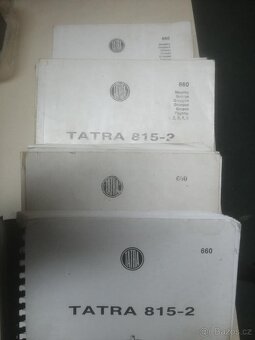 Katalog náhradních dílů TATRA 815-2 č: 660 - 2