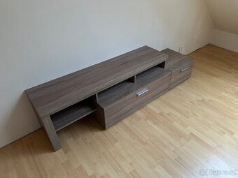 Obývací stěna/set na TV s osvětlením - 2