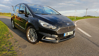 FORD S-MAX VIGNALE 2.0 132KW,11/2016,FULL LED, KŮŽE,SERVISKA - 2