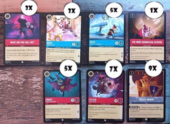 Lorcana karty 2. - 2