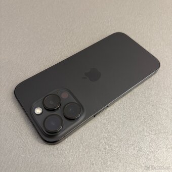 iPhone 15 Pro 128GB, 100% kondice baterie, záruka - 2