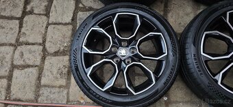 17" lité disky jako Octavia RS 5x112, 7x17", 225/45/17 zaš - 2