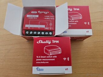 3x Shelly 1PM Gen3 + Shelly 1PM Plus - 2
