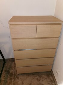 MALM - Komoda se 6 zásuvkami Ikea - 2