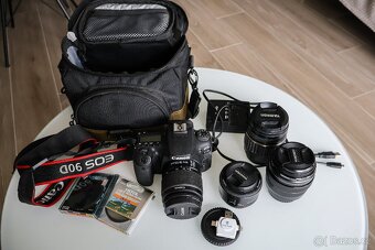 Canon eos 90D + objektivy - 2