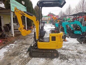 minibagr, pásový bagr, bagřík, rypadlo , dumper k bagru - 2