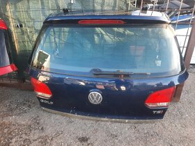 vw golf 6 - zadni viko kufru - 2