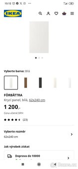 Krycí panel IKEA - 2